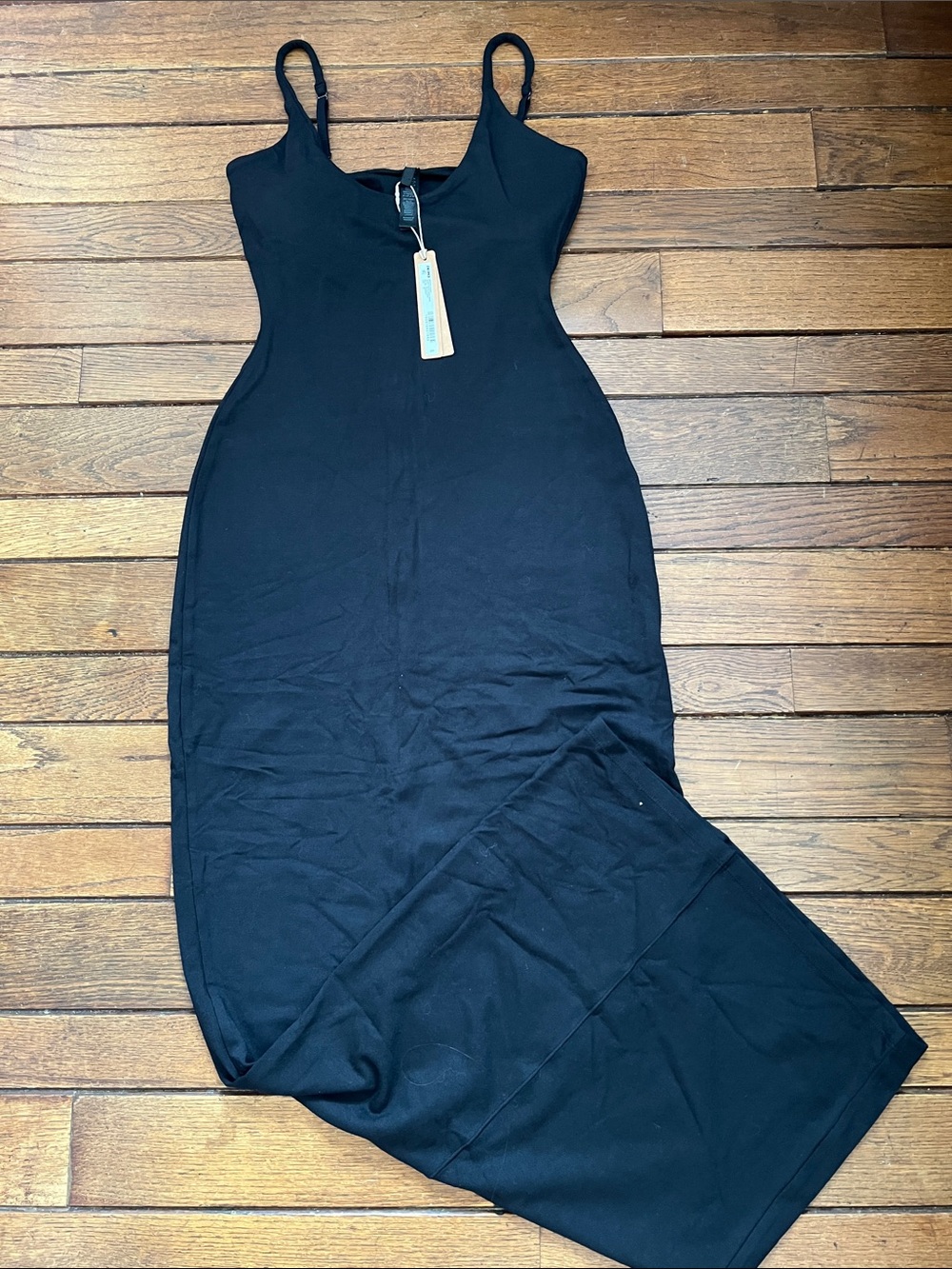 SKIMS Smooth Lounge Scoop Neck Maxi Dress Size XS NWT